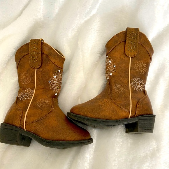 Other - Embellished toddler cowgirl boots size 5